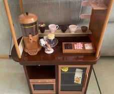 Our Generation Hot chocolate/ Coffee Shop stand with accessories