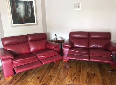 2 + 2 Recliner sofa suite