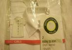 BNWT 2 pk Age 7 M&S Girs Blouses, Short sleeve