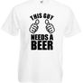 This Guy Needs A Beer  Mens funny t-shirt tee top shirt Image 6