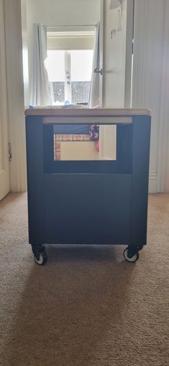 IKEA storage trolley on wheels