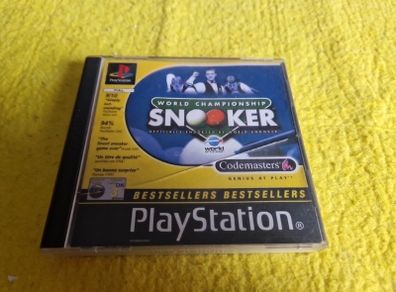 World championship snooker PlayStation1 ps1 PlayStation2 ps2 games Original