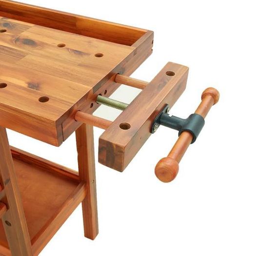 Workbench with Drawers and Vices 192x62x83 cm