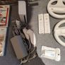 Nintendo Wii with Mario kart, Sports, Steering wheels, HDMI converter Image 4