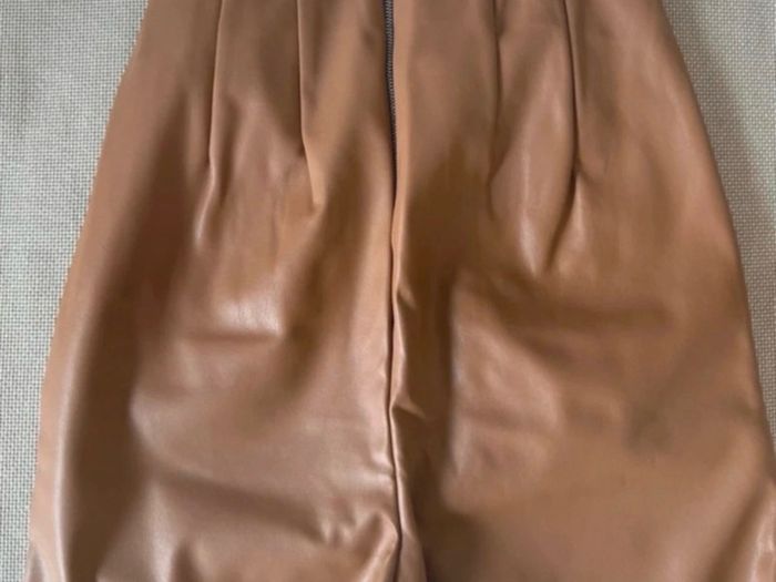 Pu leather trousers