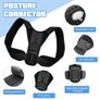 Posture Corrector for Men Women,Back Brace Posture Corrector,Adjustable Back Straightener Posture Corrector to Prevent Hunchback,Posture Correction,Shaping Upright and Confident Posture (M) Image 7