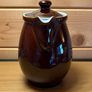 Vintage Denby Homestead Brown Coffee Pot Lidded Jug 2.5 Pint Image 2