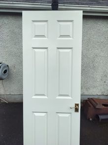 Internal six panel door