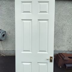 Internal six panel door