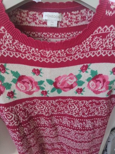 MONSOON girls jumper dress