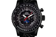 Hindenberg 120H Air Fighter, Black, Automatic. LIMITED EDITION