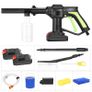21V Cordless Portable High-Pressure Cleaning Gun Machine, 2.0Ahx2 Battery with Cleaning Brush,6m Hose,for Cleaning Cars,Garden Image 6