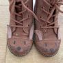Mink Leather Lace Up Bunny Boots - NEXT (UK7) Image 2