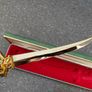 Rare Los Angeles 1984 Ceremonial dagger in sheath - Saudi Arabian Olympic Committee jambiya/dagger letter opener Image 8