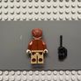 lego super heroes sh0591 Commissioner Gordon minifigure- Reddish Brown Hair and Coat Image 2