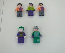 100% lego Joker, Riddler and henchmen