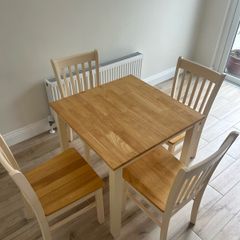 table and chairs