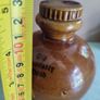 Vtg 5" Mini Jug Crock Stoneware Pottery Old Bunratty Mead Ireland Empty Flagon Image 2