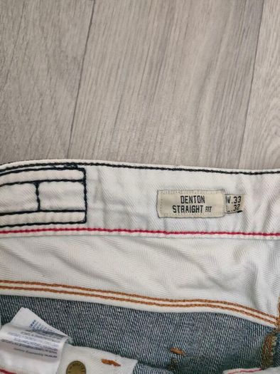 Tommy Hilfiger Denton Straight Fit Salvage Japanese Denim Jeans Mens W34 L31