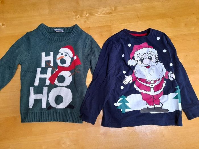 christmas jumper & t shirt 5-6