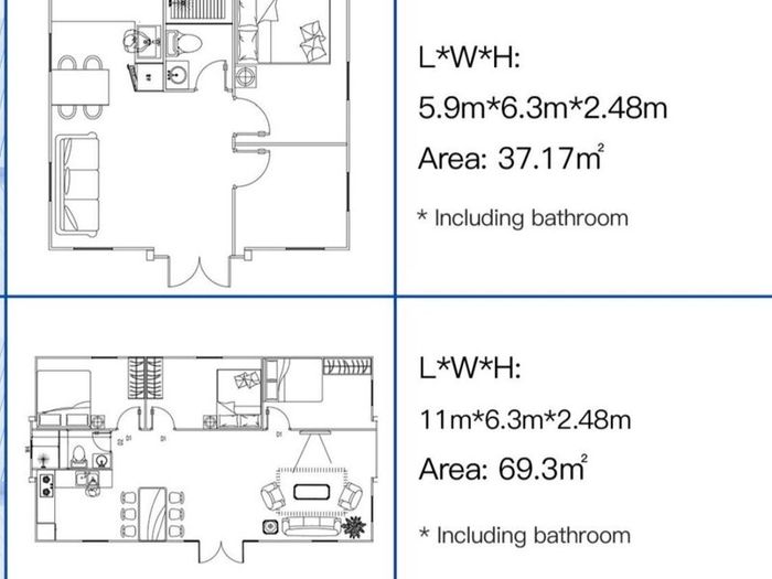 2 bedroom Modular house