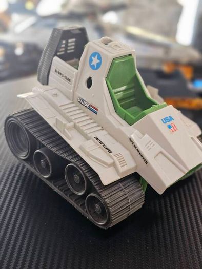 Vintage GI Joe Hasbro Toy Tank from 1980s