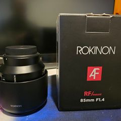Rokinon rf 85mm 1.4 af