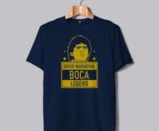 Diego Maradona Boca legend t shirt