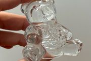 Vintage French Crystal Bear Figurine