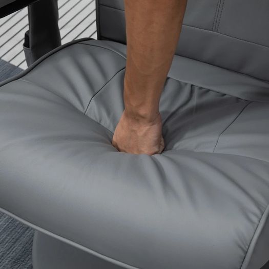 Freestanding Living Room Chair with High Density Cushion and Footrest (FREE SHIPPING)