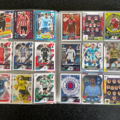 Soccer Cards Full Binder Lot Topps Panini Match Attax
