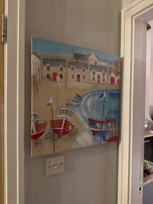 Sea side canvas 50x50cm