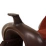 Western Saddle, Headstall&Breast Collar Real Leather Brown Image 6
