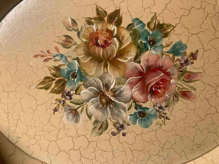Hand Painted Danish Tray