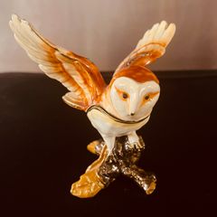 Owl Trinket Box
