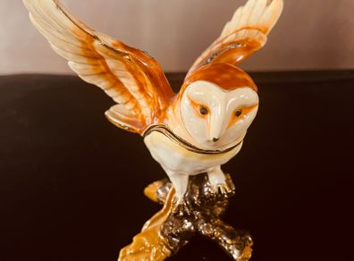 Owl Trinket Box