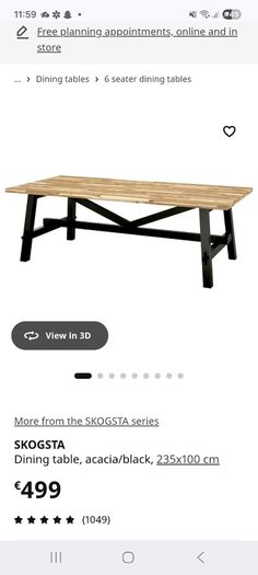 dining table