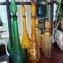large vintage Empoli Italian genie bottles c1960 (priced individually) Image 4