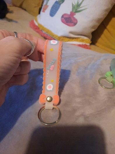 wrist keyring