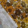 1970s curtain, vintage curtain, Retro floral curtain Image 2