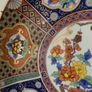 Vintage Large Japanese wall hanging plate Image 5