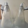 2 Glass Light Shades Image 2
