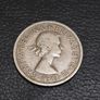 1955 Two Shillings Coin UK Elizabeth Great Britain Image 3