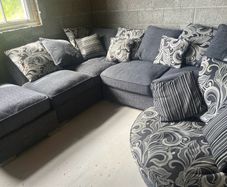 corner sofa plus swivel chair
