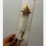 White & Gold Feather Pen - nice gift Image 3