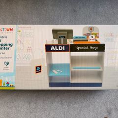 Wooden Aldi Shopping Counter - Unopened Box