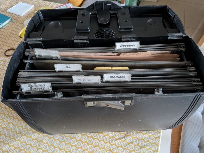 Portable File Organiser