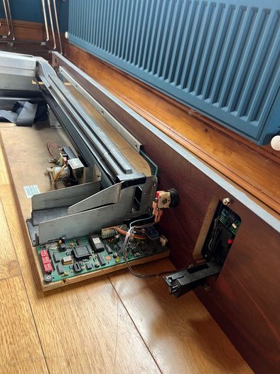 Beautiful Pool Table - 7 foot with coin mechanism