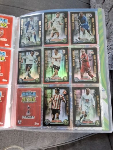 Match attax cards 07/08