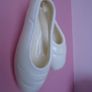 Large ballet shoe ornament, Ceramic ballet shoes, Point shoe ornament,Home decor Image 8
